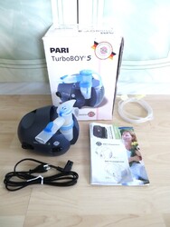 Pari  Turbo Boy  S Typ 053 Inhalator Inhaliergerät + Vernebler Set  + OVP