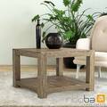 Couchtisch Beistelltisch Sofatisch Massivholz Wohnzimmertisch quadratisch 60 cm