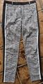 Marc Cain Damenhose Gr. 40 (4), Schwarz-beige Kariert, Gebraucht 