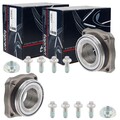 2X TOPRAN RADLAGER-SATZ HINTEN BEIDSEITIG PASSEND FÜR BMW X3 X4 LINKS+RECHTS