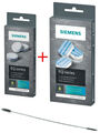 SIEMENS TZ80001 Pflegeset 10 Reinigungstabletten + 3 Entkalker EQ Series NEU