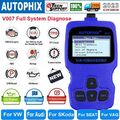 Autophix V007 KFZ OBD2 Diagnosegerät Codeleser Auto Scanner Alles System Für VAG