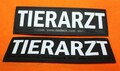 NEU ⭐ TIERARZT ⭐ 16 cm x 5 cm 2 Stück Julius K9 IDC Powergeschirr  Klettsticker
