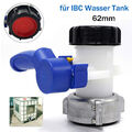 Für IBC Adapter Kugelhahn Tank Container Auslaufhahn S60x6 (62mm) Wasserhahn