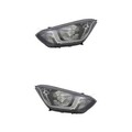 TYC Scheinwerfer Hauptscheinwerfer links rechts H7/H7 für Hyundai i20 PB PBT