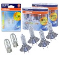 2x OSRAM ULTRA LIFE H7 + W5W GLÜHLAMPE  KENNZEICHENBELEUCHTUNG 32115301