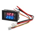 100A Digital Voltmeter Amperemeter 1PCS 48 X 29 X 21 Mm 50A Dual LED Digital Neu