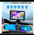 7" 2K Wireless CarPlay Android Auto Touchscreen Tragbare AutoRadio GPS FM BT
