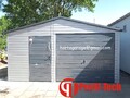 4,5x6 Garage Hobbyraum Gartenbox CONTAINER Lagerbox Blechgarage Gartenhaus Laube