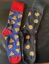 2er Pack Socken - Lustige Socken - Crazy Socks Gr. 43 - 46
