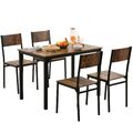 Esszimmergruppe Essgruppe 4 Stühle Sitzgruppe Esstisch Esszimmer Stuhl Tisch Set