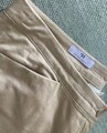 Neuwertig Hose von Peter Hahn, Gr. 44 Beige, kleine Schlitze am Saum