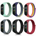 Armband für Xiaomi Mi Band 3/4/5/6 Fitness Tracker Smartwatch Ersatz Sport Nylon