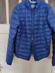 leichte dunkelblaue Daunenjacke Marke RESET Gr. M
