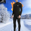 Thermounterwäsche Set Herren Funktionswäsche Thermo Winter Skiunterwäsche Hose