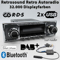 Retrosound Motor-6 DAB+ Komplettset Becker Retro Autoradio USB MP3 308509B078039