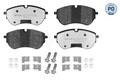 Bremsbelagsatz, Scheibenbremse MEYLE-PD: Advanced performance a 025 226 4420/PD