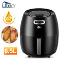 6.5L Heißluftfritteuse Fritteuse Fettfrei Heißluft Fritteuse Heissluft XXL 1800W