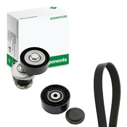 SCHAEFFLER INA KEILRIPPENRIEMENSATZ passend für VW AMAROK CALIFORNIA MULTIVAN