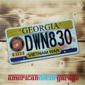 ***USA Nummernschild/Kennzeichen/license plate/Military*Georgia Vietnam Vets*