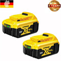 2X 8,0 Ah 18V XR Li-Ion ErsatzAkku Für DeWalt DCB184 Akku DCB182 DCB185 DCB201