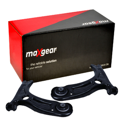 2x MAXGEAR Querlenker Satz Unten Vorne für JETTA IV 1.2-2.5 04.10- VW