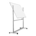 magnetoplan Design-Whiteboard, ferroscript, doppelseitig, mobil, drehbar, 1500 x