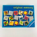 Original Memory - Ravensburger 1974 Kartenspiel Legespiel Vintage 100% Komplett