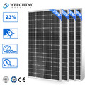 200W 400W 600W 800W Monokristallin Solarpanel Solarmodule Solarzellen 12V/24V PV