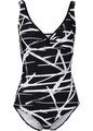 Neu Shape Badeanzug Gr. 44 Schwarz Weiß Bademode Schwimmanzug Bade-Anzug