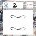2x ORIGINAL® Bosch Keilriemen Ford, Toyota, Alfa Romeo