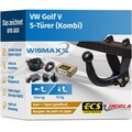 ANHÄNGERKUPPLUNG starr passt für VW Golf V 07-09 +13pol ESatz ECS