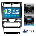 9" Android 13 4+64G DAB+ Apple Carplay Autoradio GPS Cam Für Ford Mondeo 04-2007