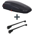 Dachbox G3 Arjes 320 + Dachträger G3 Clop infinity für Opel Insignia Kombi G09