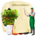 2 Stück Set XXL Pflanzen Frostschutz-Vlies Palmen Baum Winterschutz Wintervlies