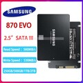 SAMSUNG 2,5 zoll SSD 870 EVO 250GB 500GB 1TB 2TB SATA III PC Solid State Drive