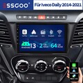 Autoradio 2DIN Android13 Mit CarPlay GPS Navi WiFi 64GB Für Iveco Daily 2014-21