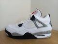 Nike Air Jordan 4 Retro OG White Cement 2016 Neu mit Karton UK 9,5