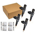 4x BOSCH 038130073BA  Injektor + Reparatursatz Injector Getestet mit Garantie