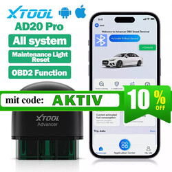 XTOOL AD20 PRO KFZ Bluetooth Auto OBD2 Diagnosegerät Scanner Scanner Zum Android