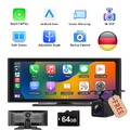 Apple CarPlay Android Auto Tragbar 10,26"  Autoradio Bluetooth Touchscreen KAM