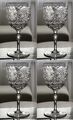 4 Stück Wunderschöne Weingläser MOSER Weinglas Kristallglas