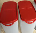 Tupperware 2x Eidgenossen Plus 1,0 L  rot Trockenvorrat Behälter G6