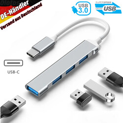USB 3.0 C Hub Verteiler Splitter Adapter für Notebook Handy Laden Laptop PC Port