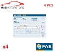 GLÜHKERZE GLÜHKERZEN FAE 74250 4PCS P FÜR VW GOLF V,CADDY III,TOURAN