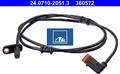 Ate 24.0710-2051.3 Sensor für Raddrehzahl ABS Sensor Raddrehzahl 
