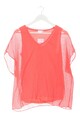 REKEN MAAR Kurzarm-Bluse Damen Bluse Gr. DE 36 rot Casual-Look