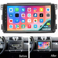 Für Smart Fortwo 451 2005-2010 Android 13 Autoradio GPS Navi FM RDS WIFI 1+32GB