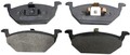 Denckermann Bremsbelagsatz, Scheibenbremse B110697 für AUDI SEAT SKODA VW