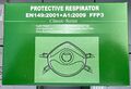 10 x FFP3 Feinstaubmaske mit Ventil nach EN 149 Atemschutz Staubmaske Maske